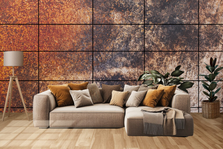 Płyty elewacyjne z grafiką salon płyta 60x40 corten